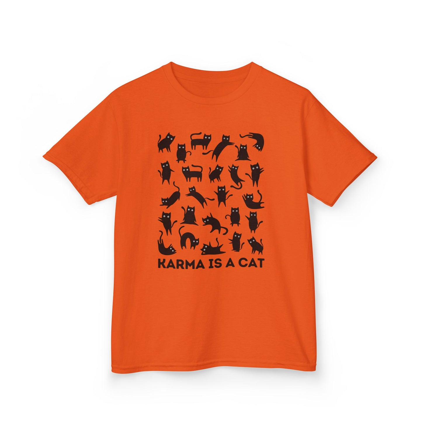 Karma is a Cat Kids Heavy Cotton™ Tee