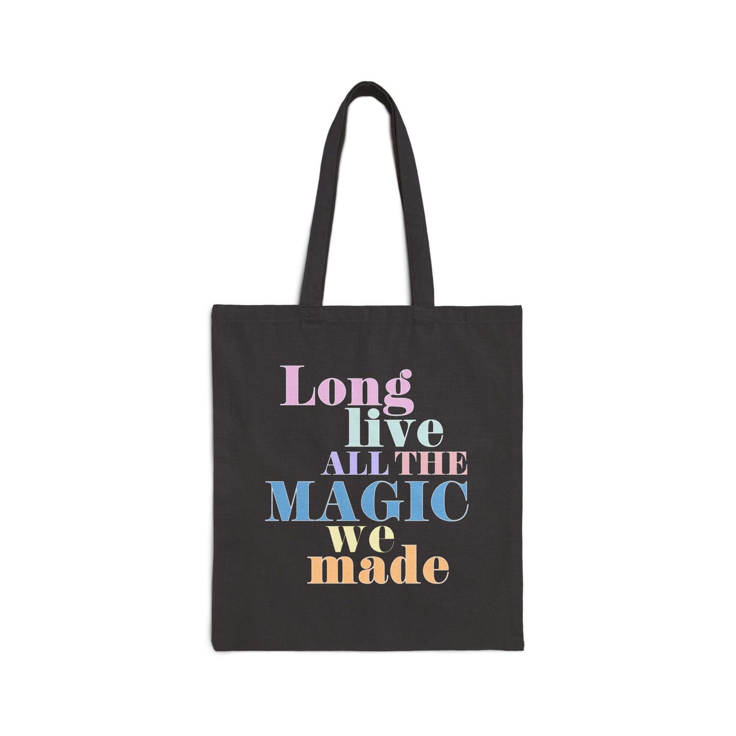 Long Live Cotton Canvas Tote Bag