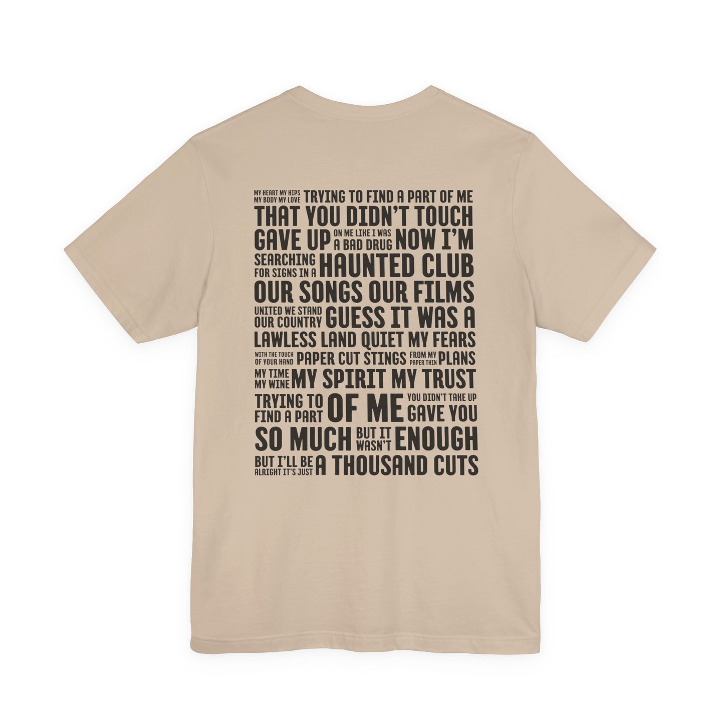 DBATC Bridge (lyrics on back) Tshirt