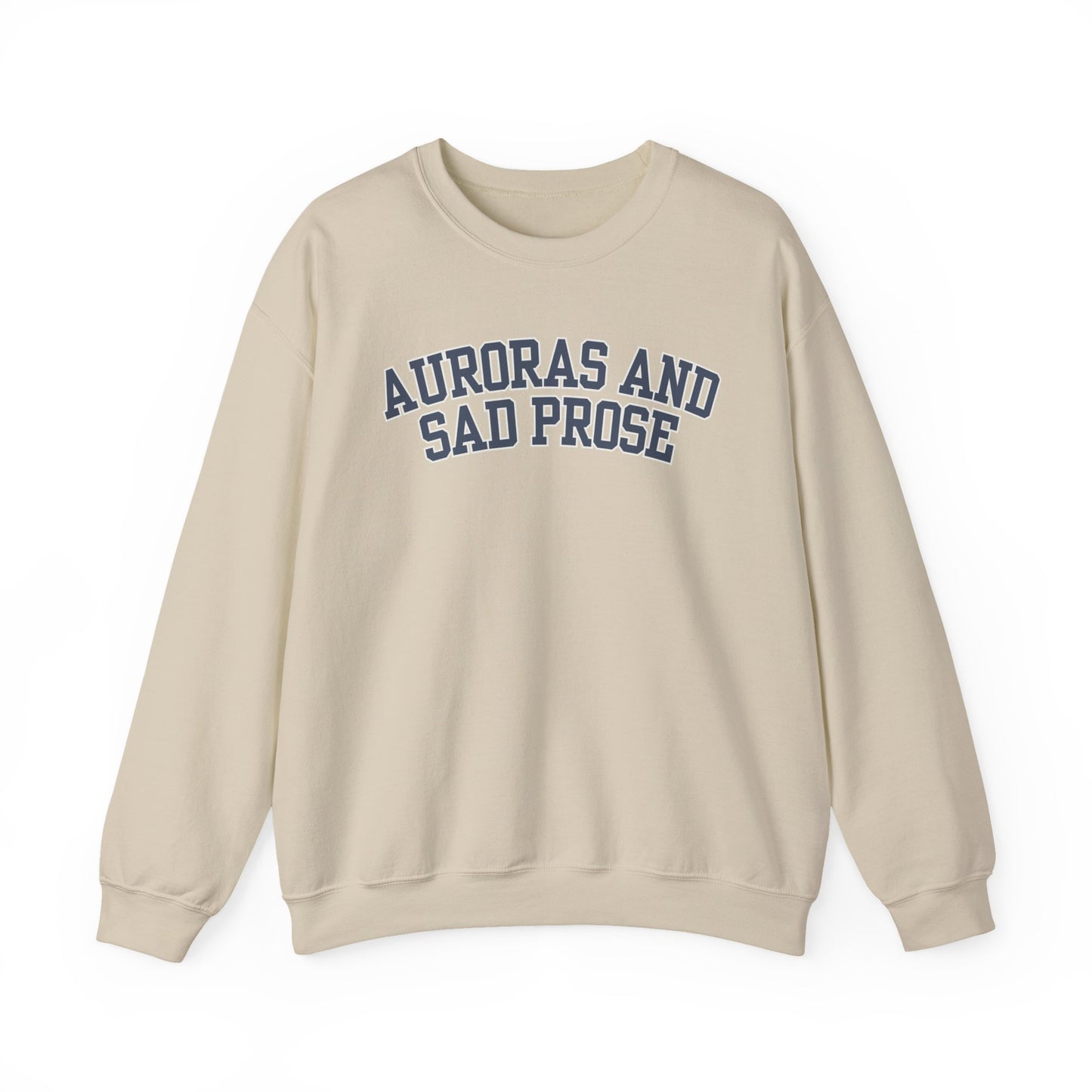 Auroras and Sad Prose Crewneck Sweatshirt