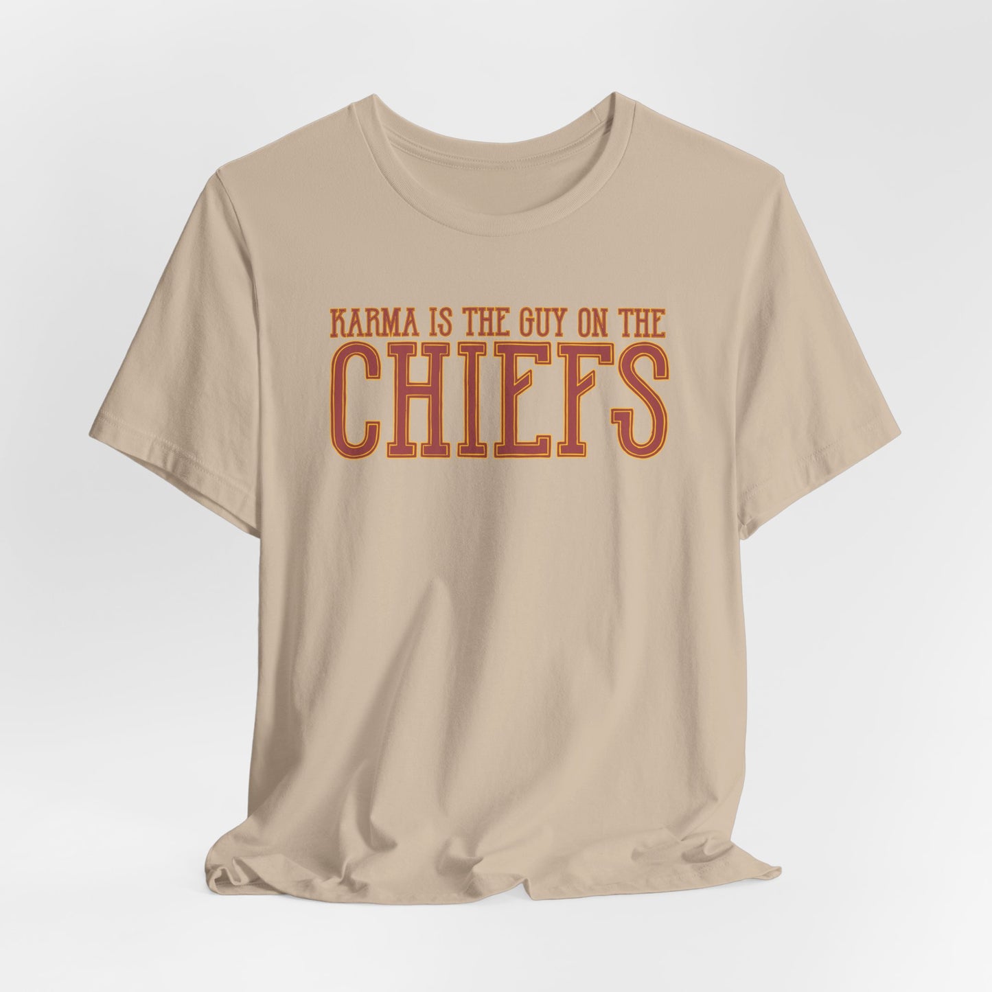 Karma is the Guy on the Chiefs Tshirt