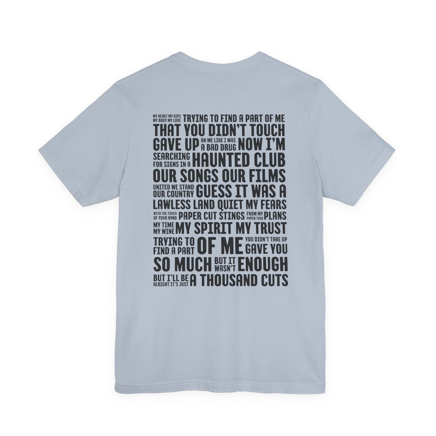 DBATC Bridge (lyrics on back) Tshirt