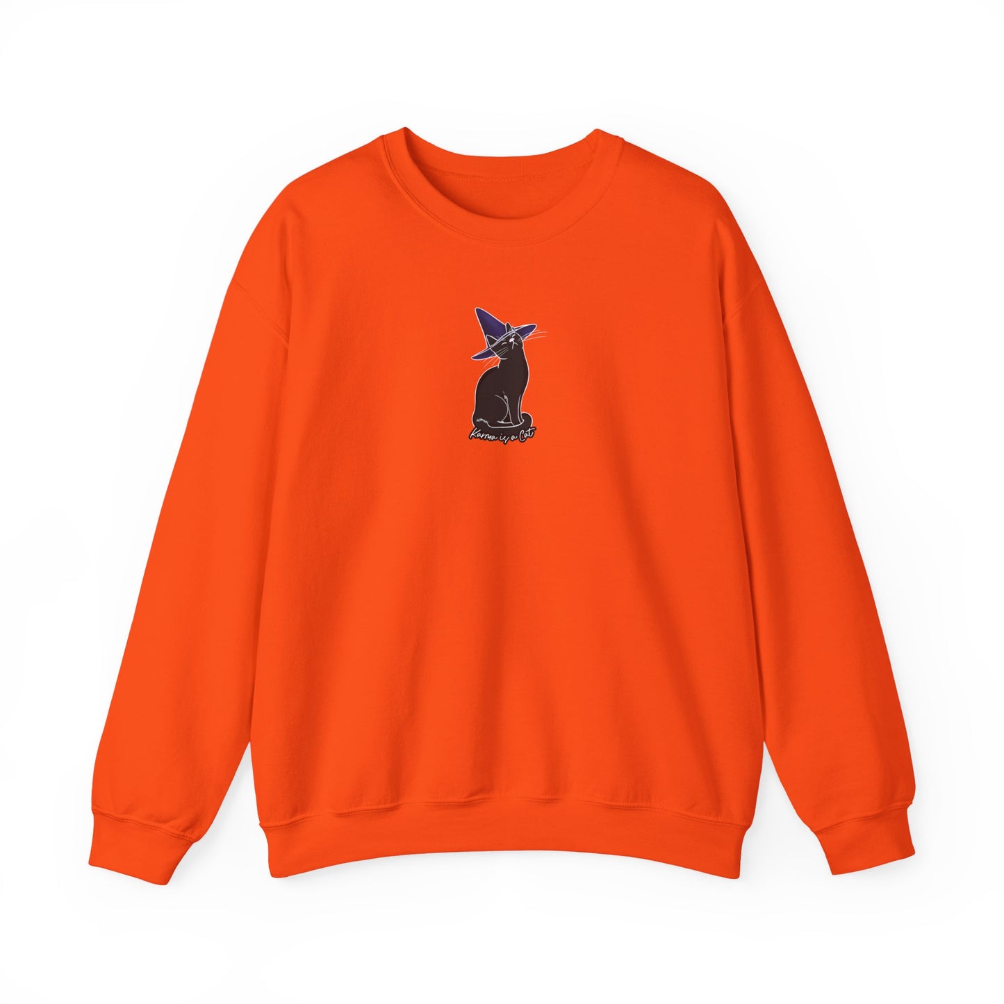 Karma is a Cat Crewneck Sweatshirt