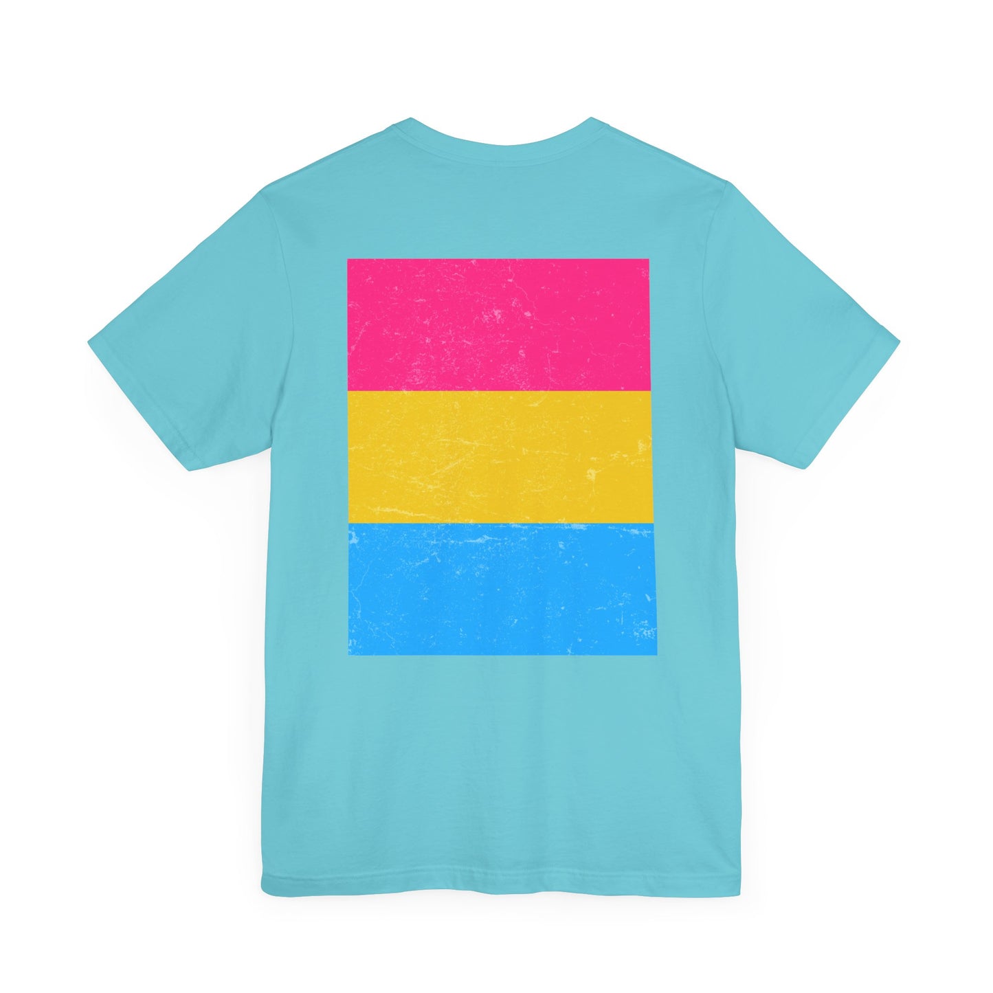 You Ain't Gotta Pray For Me (pansexual flag on back) Tshirt