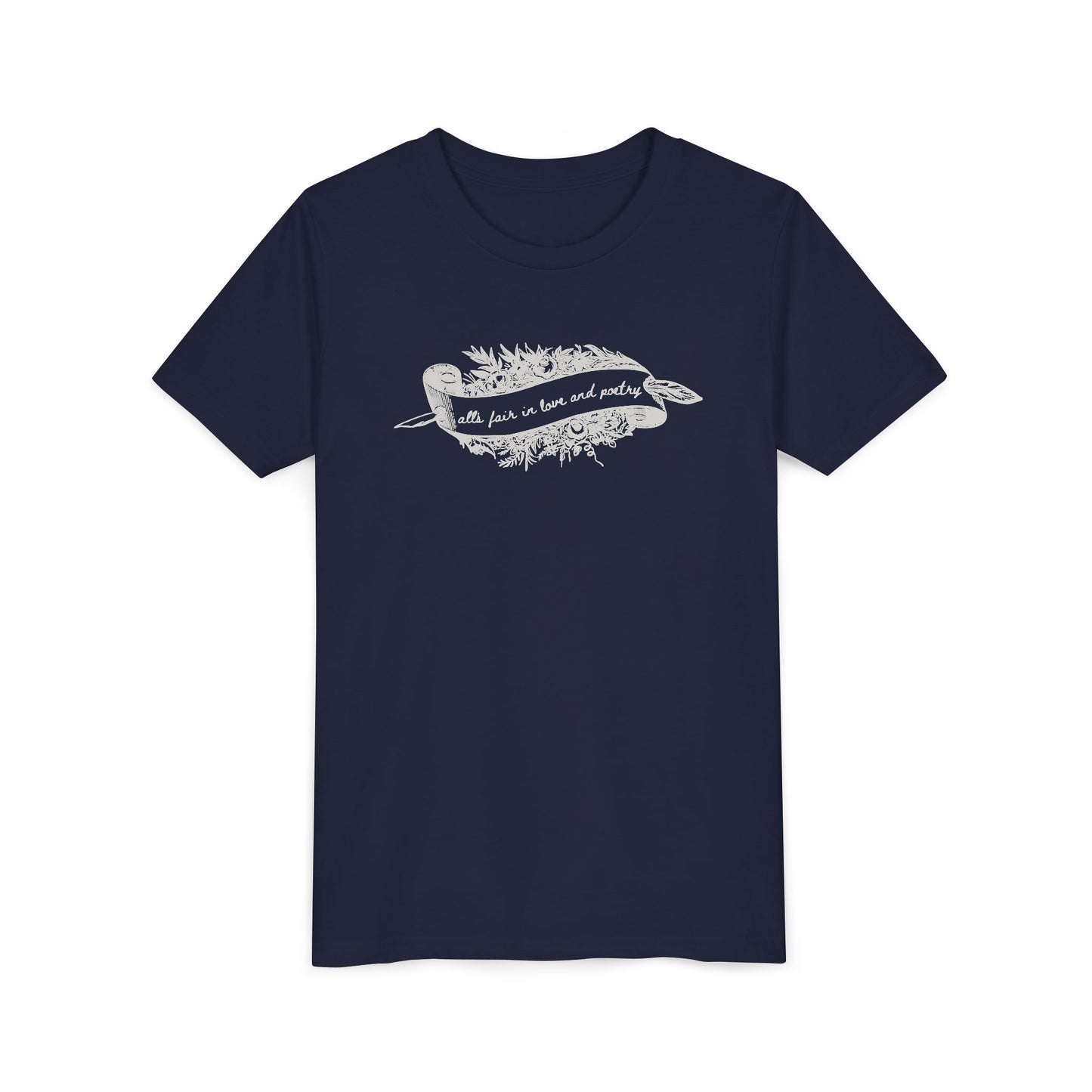 Alls Fair In Love & Poetry Youth Short Sleeve Tee