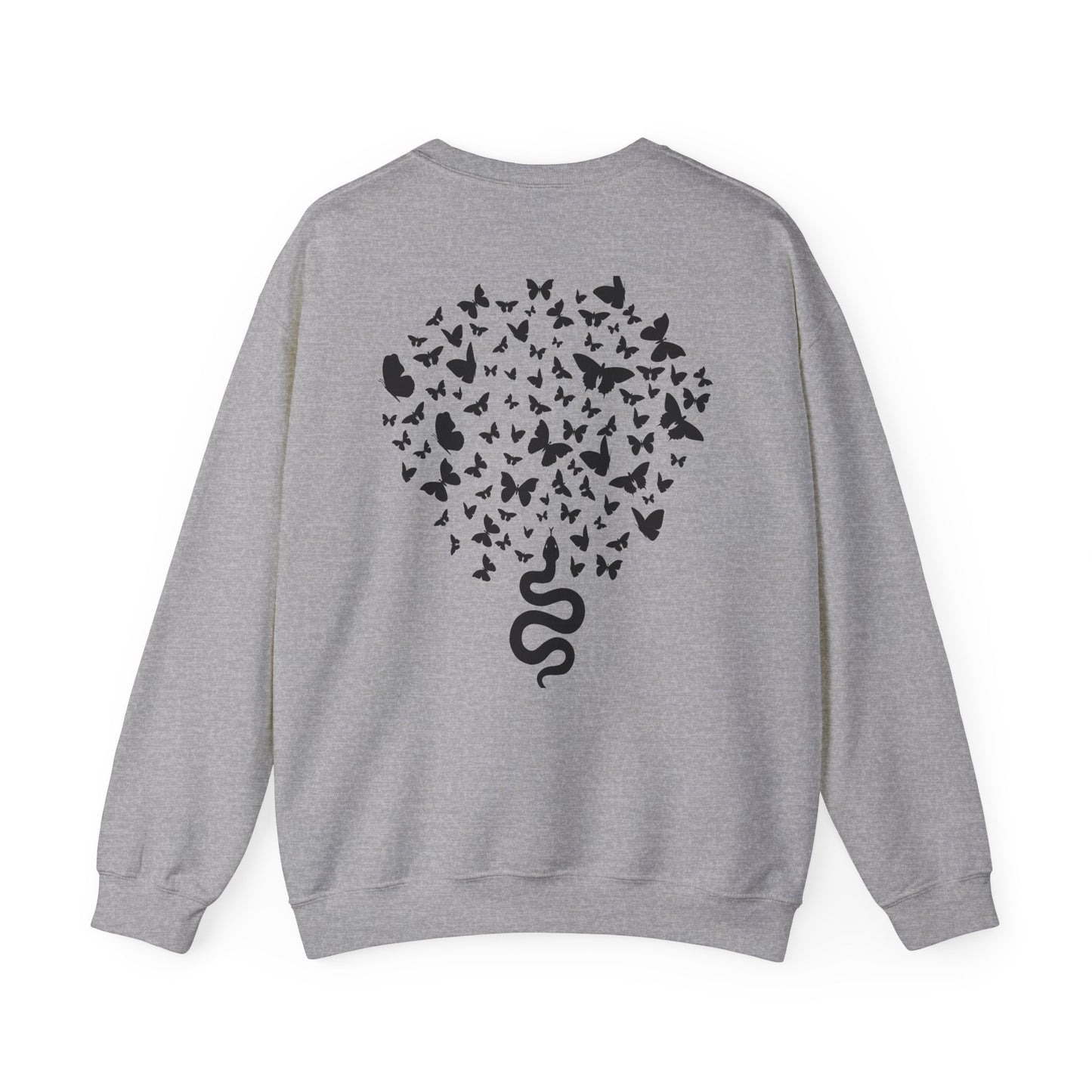 Lover Butterflies (on back) Crewneck Sweatshirt