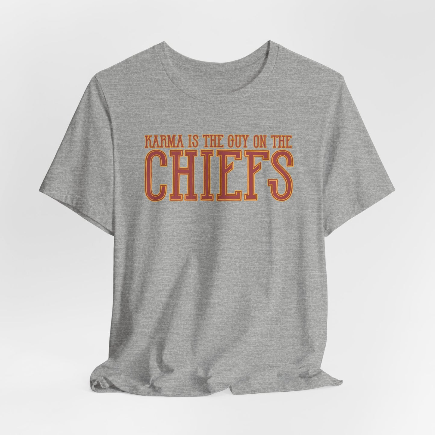 Karma is the Guy on the Chiefs Tshirt