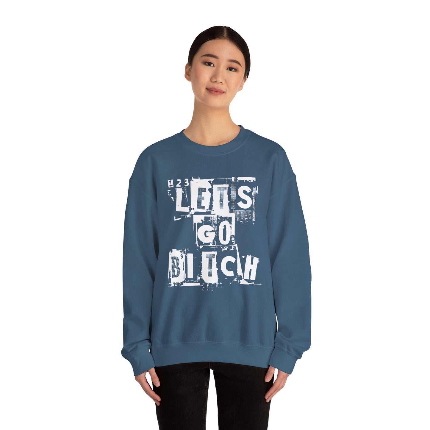 123 Let's Go Bitch Sweater