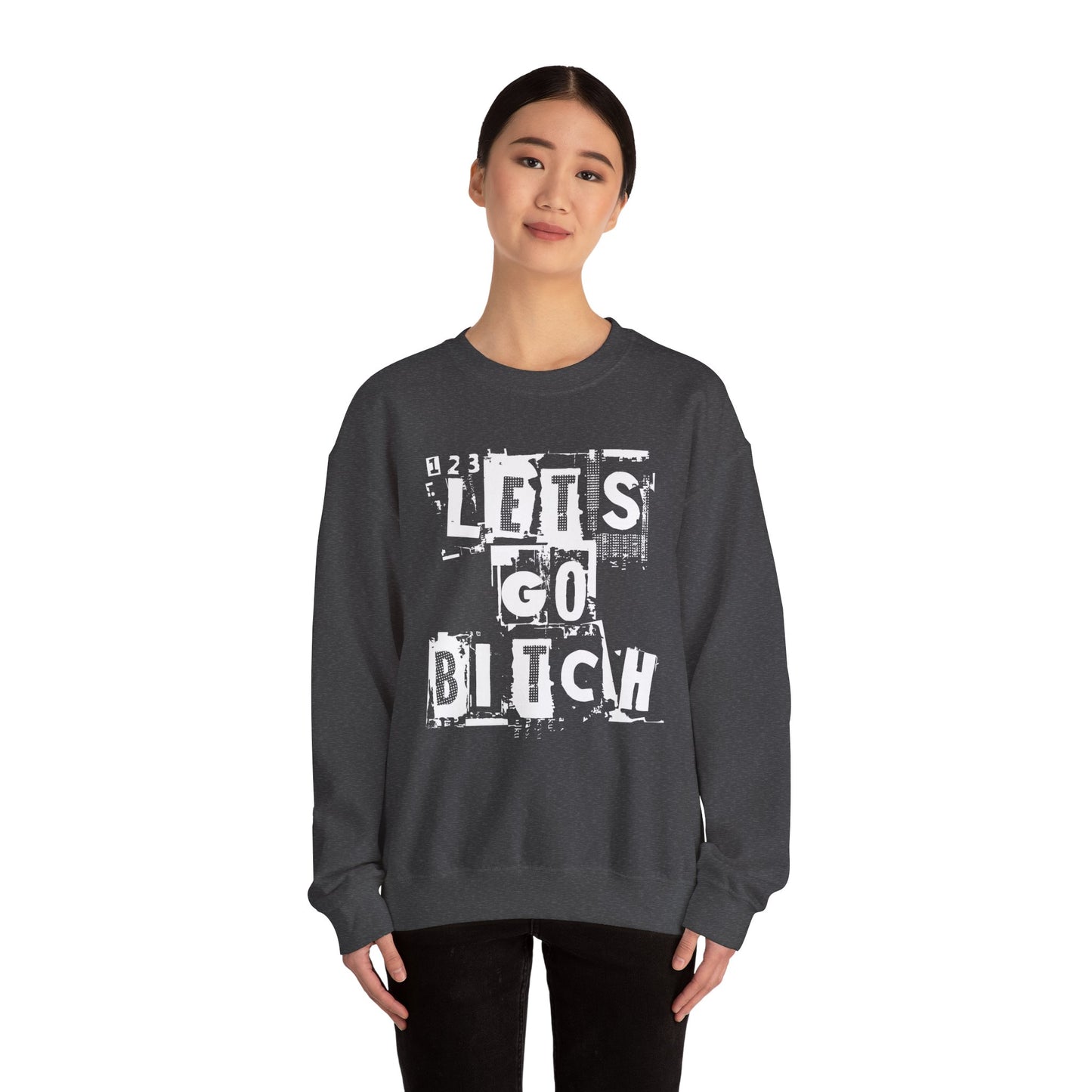 123 Let's Go Bitch Sweater