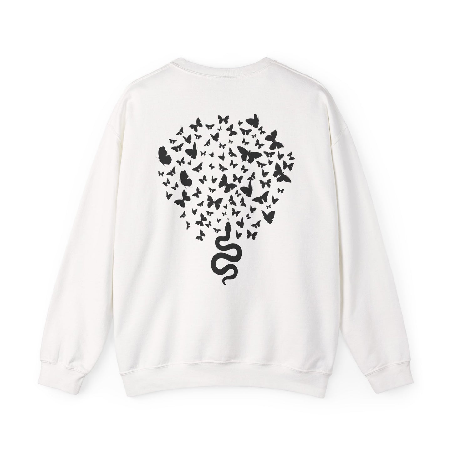 Lover Butterflies (on back) Crewneck Sweatshirt