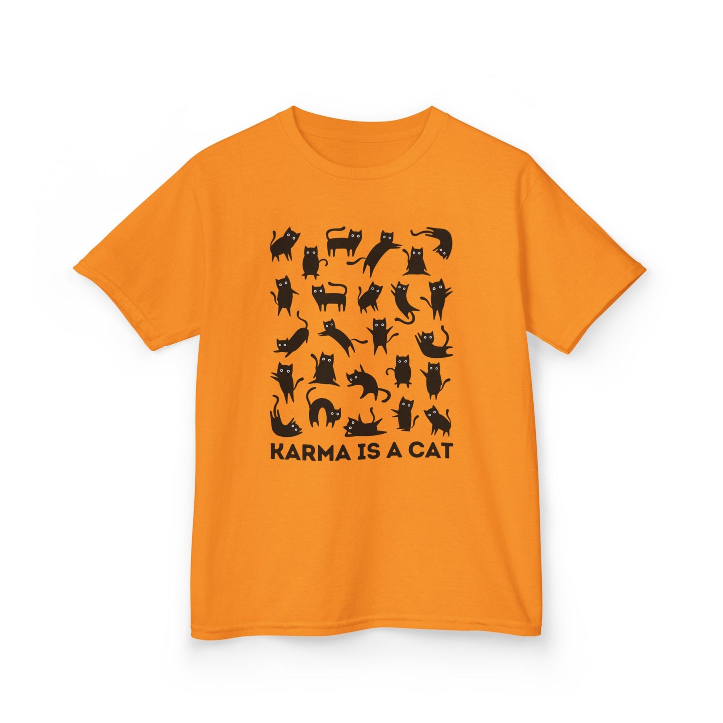 Karma is a Cat Kids Heavy Cotton™ Tee