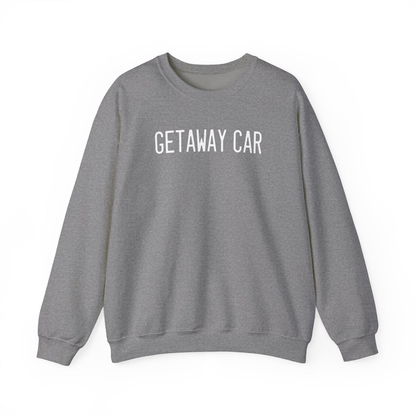 Getaway Car (lyrics on back) Crewneck Sweatshirt
