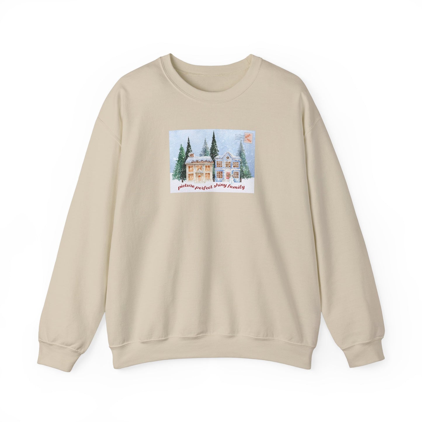 Picture Perfect Shiny Family Crewneck Sweatshirt