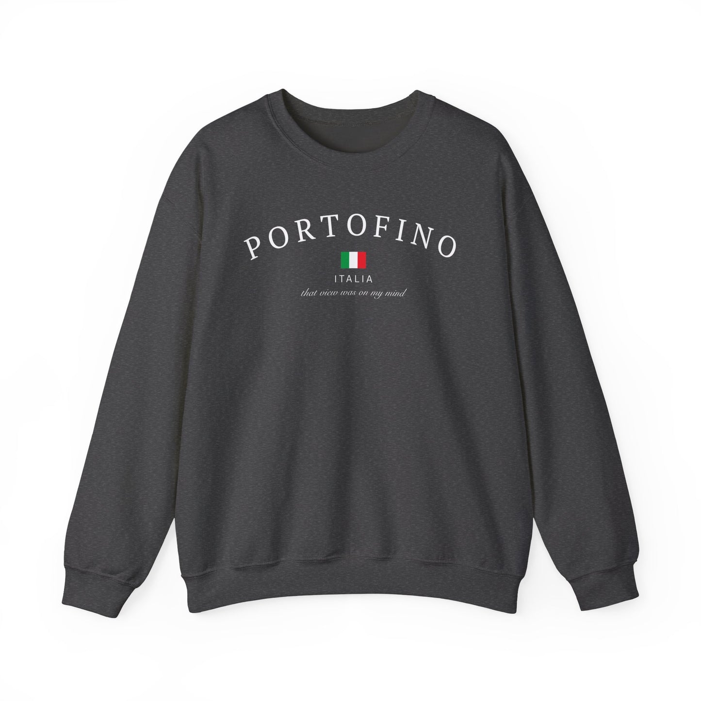 Cozy Portofino Crewneck Sweatshirt PRINTED VERSION