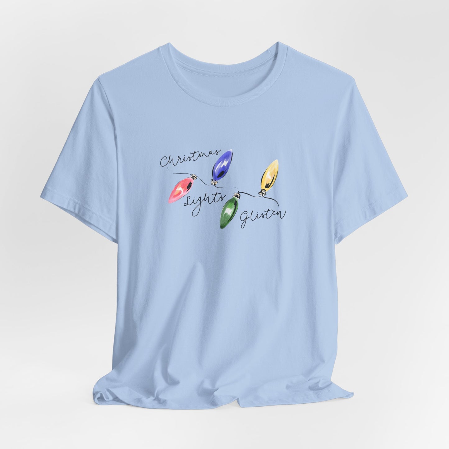 Christmas Lights Glisten Tshirt