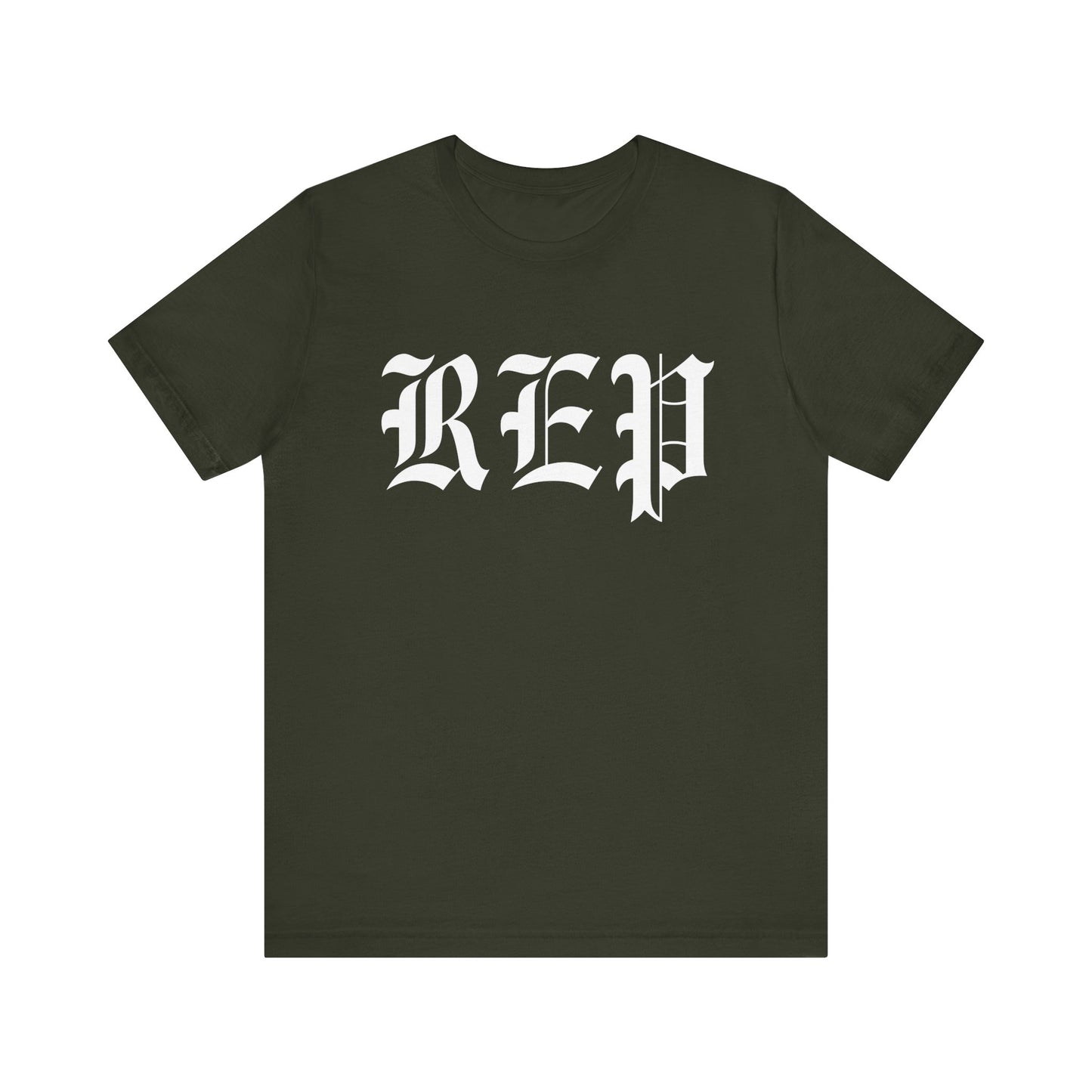 Rep (if a man talks shit on back) Tshirt