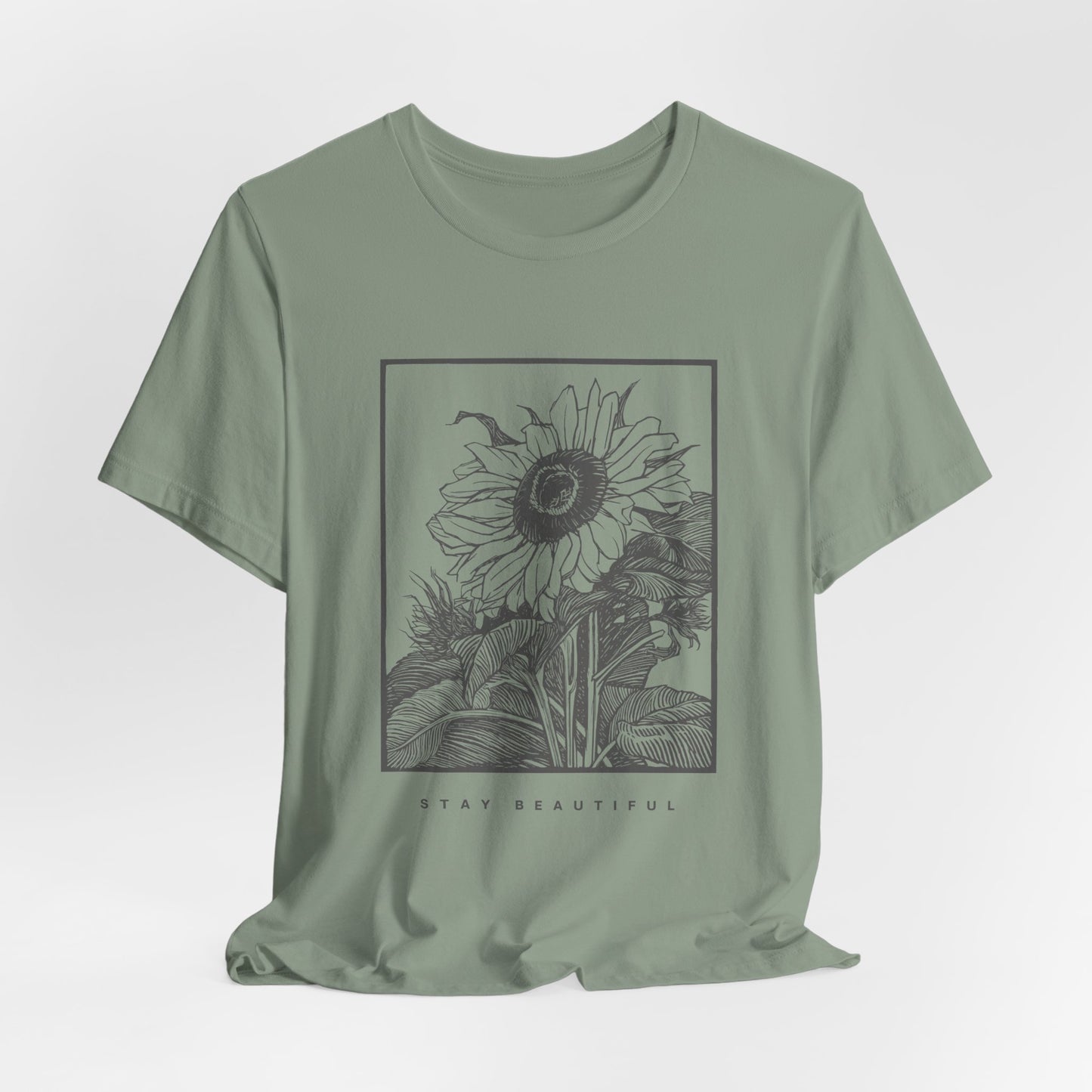 Stay Beautiful Sunflower Tshirt