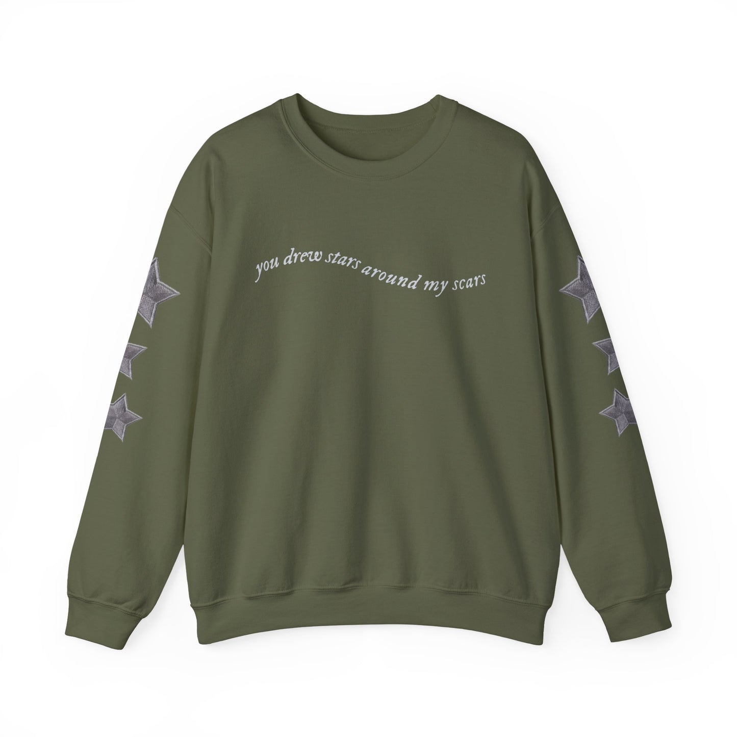 You Drew Stars Around My Scars Sweater
