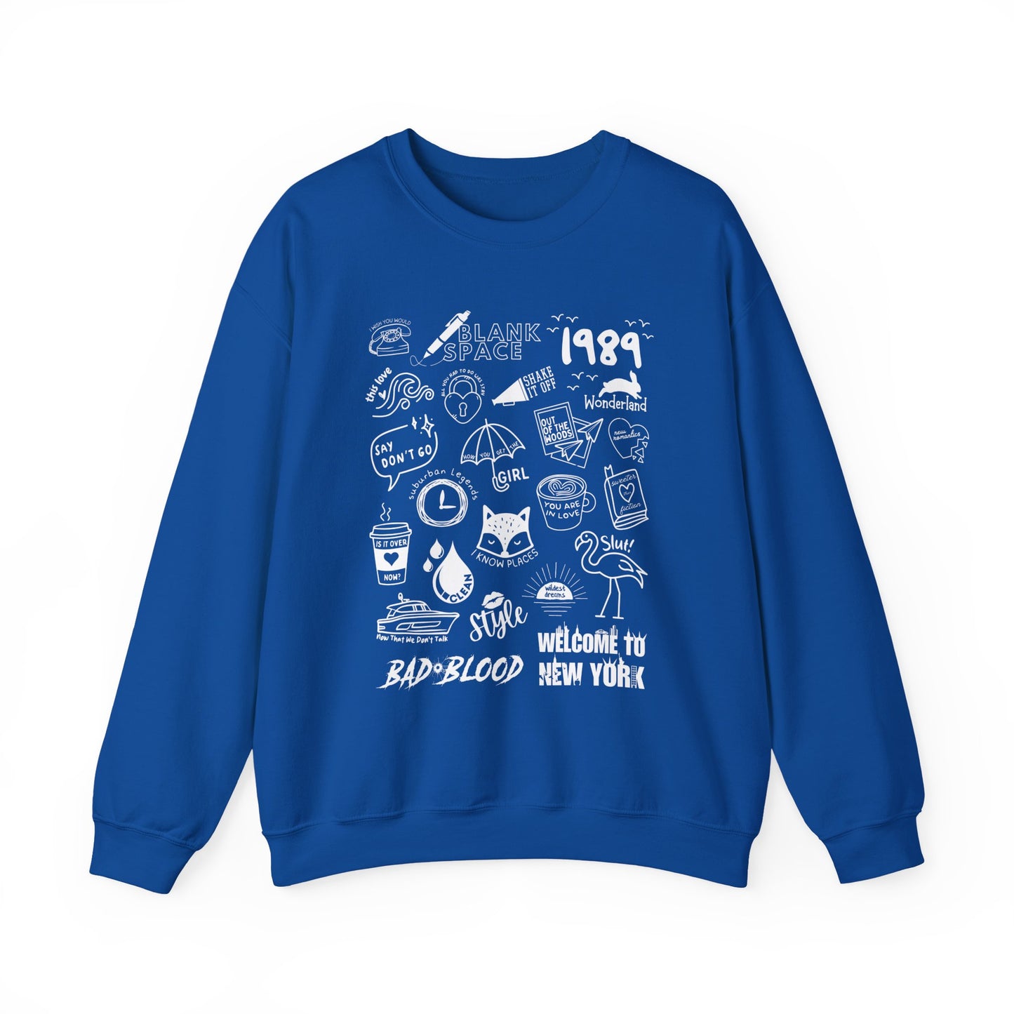 1989 Collage Crewneck Sweatshirt
