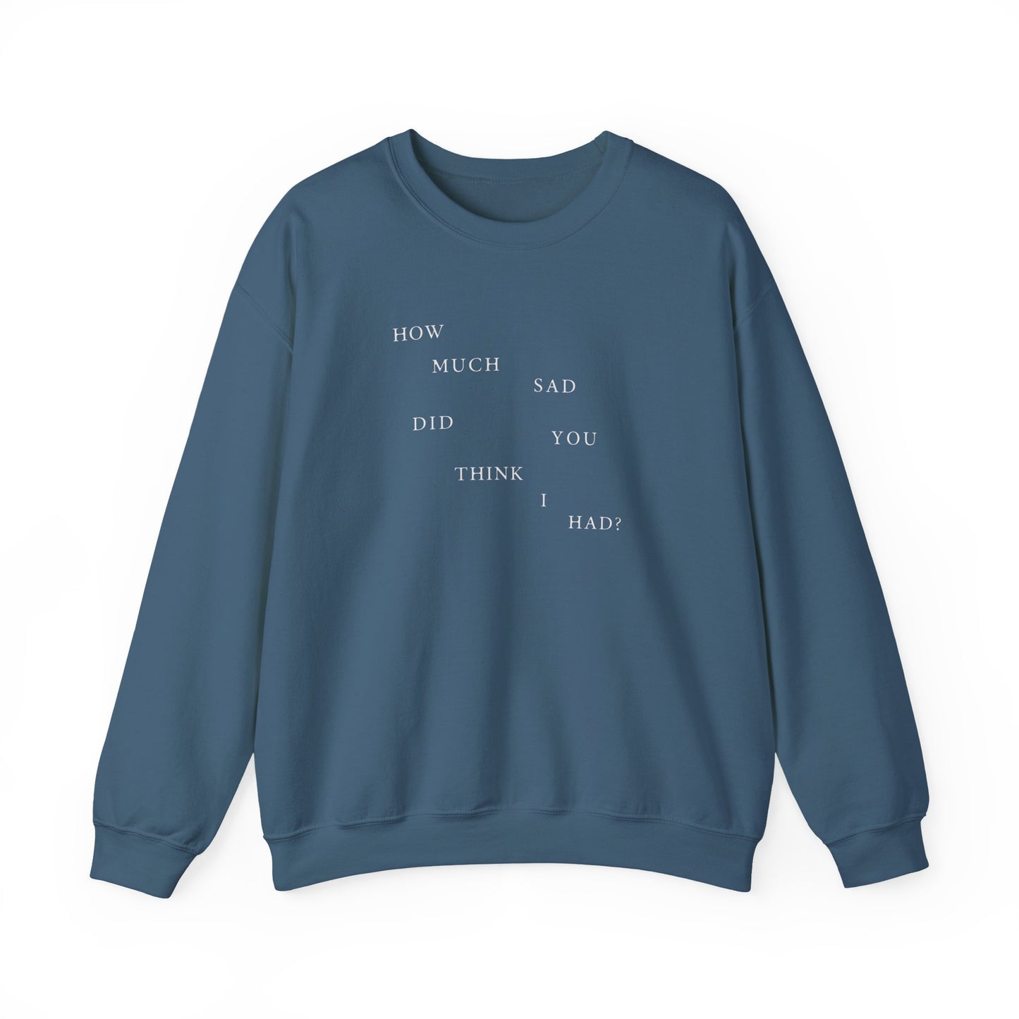 How Much Sad? Crewneck Sweatshirt