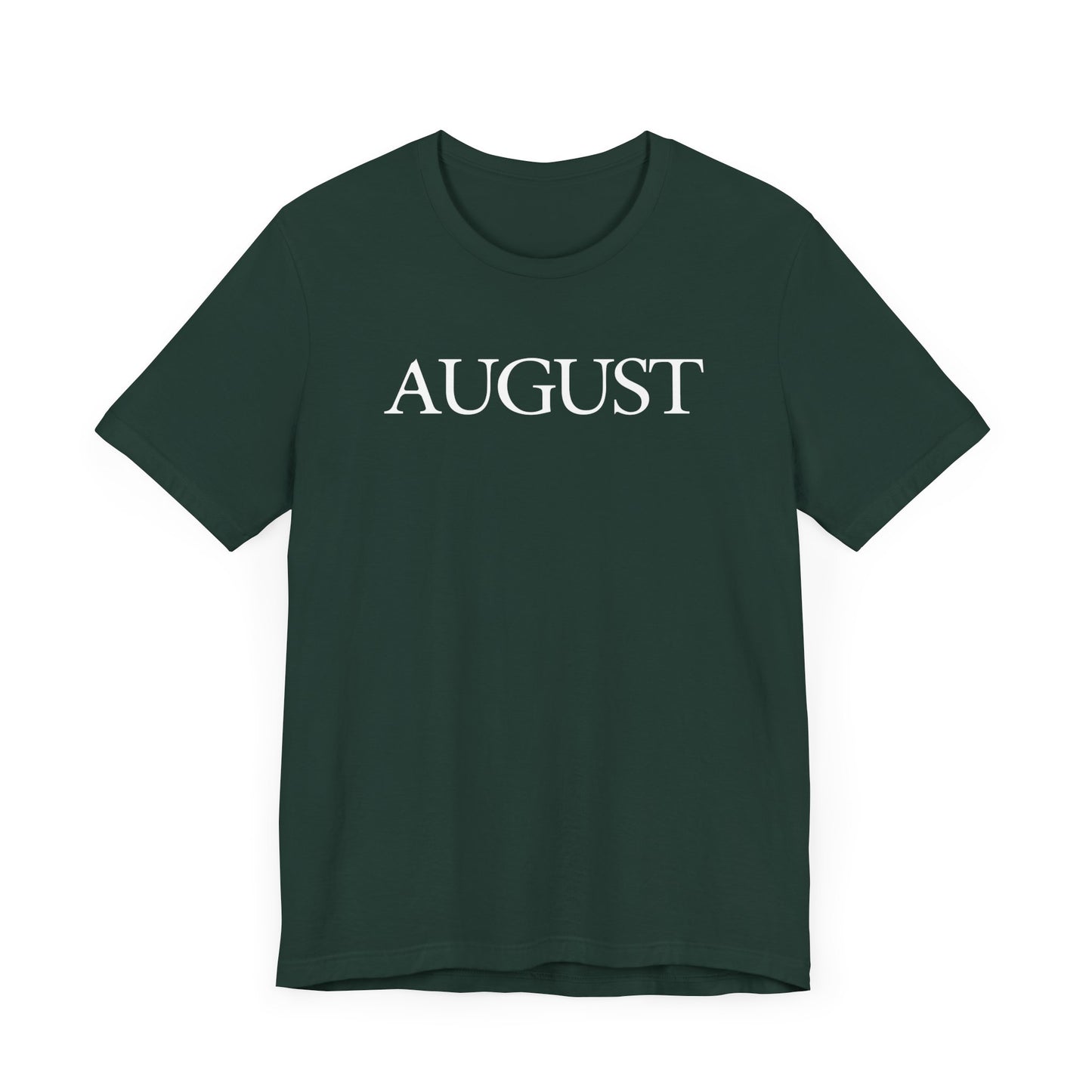 August (lyrics on back) Tshirt