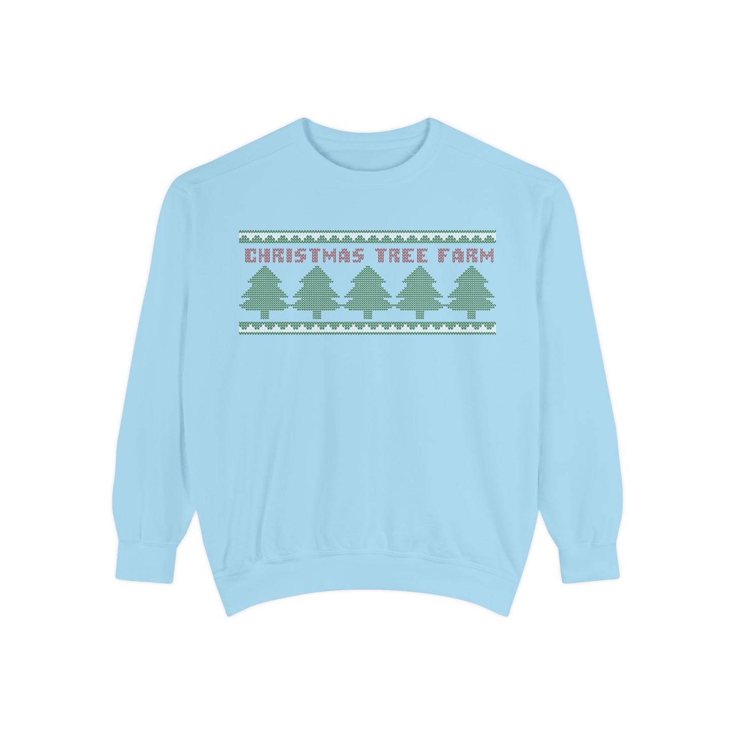 Christmas Tree Farm Comfort Colors Sweatshirt