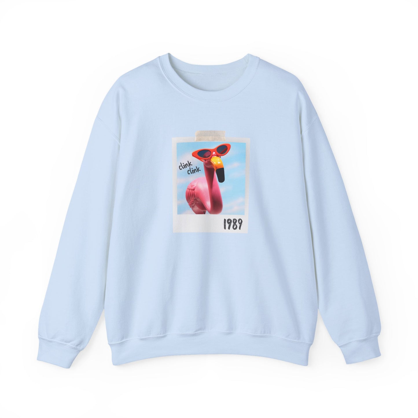 Flamingo Pink Crewneck Sweatshirt