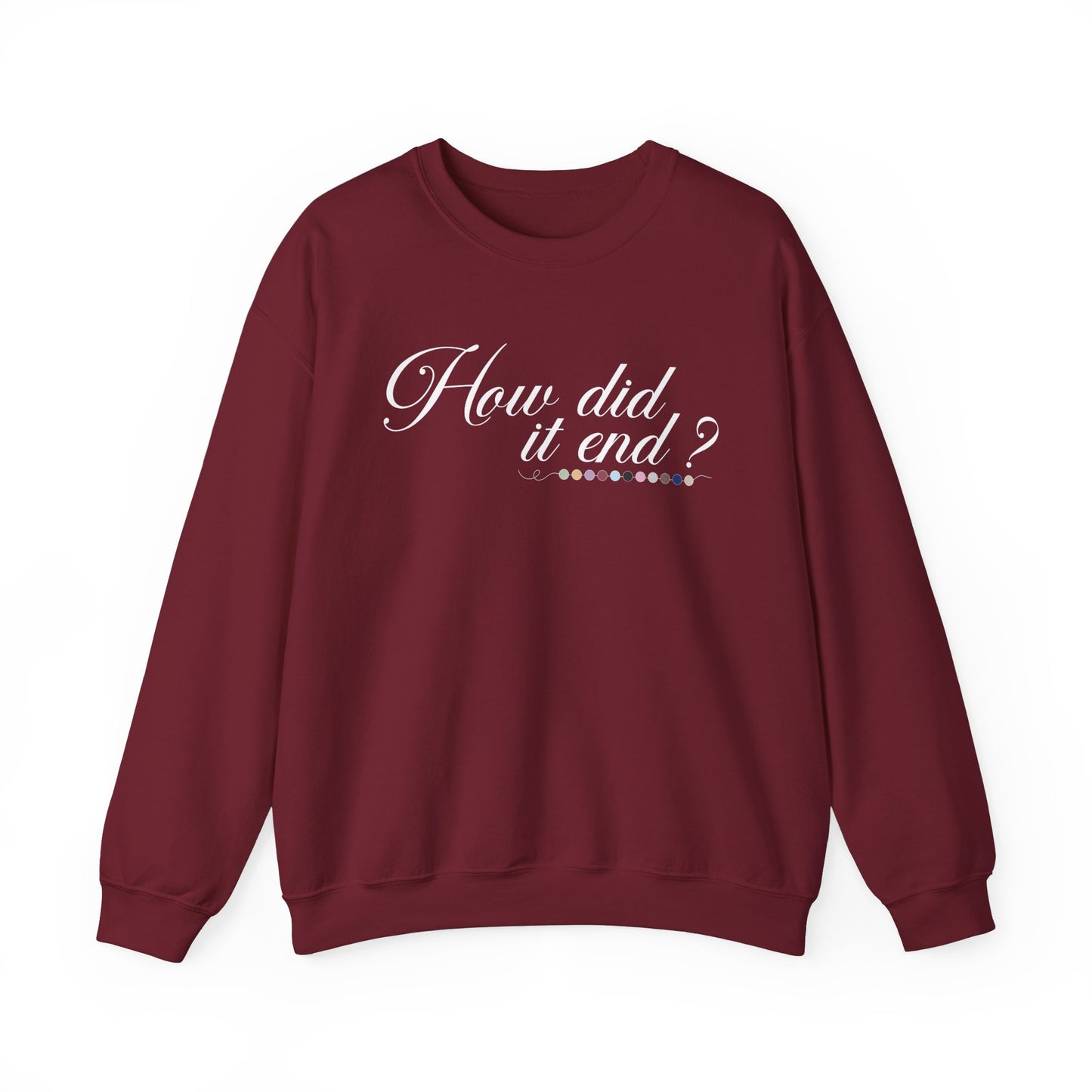 How Did It End? Crewneck Sweatshirt