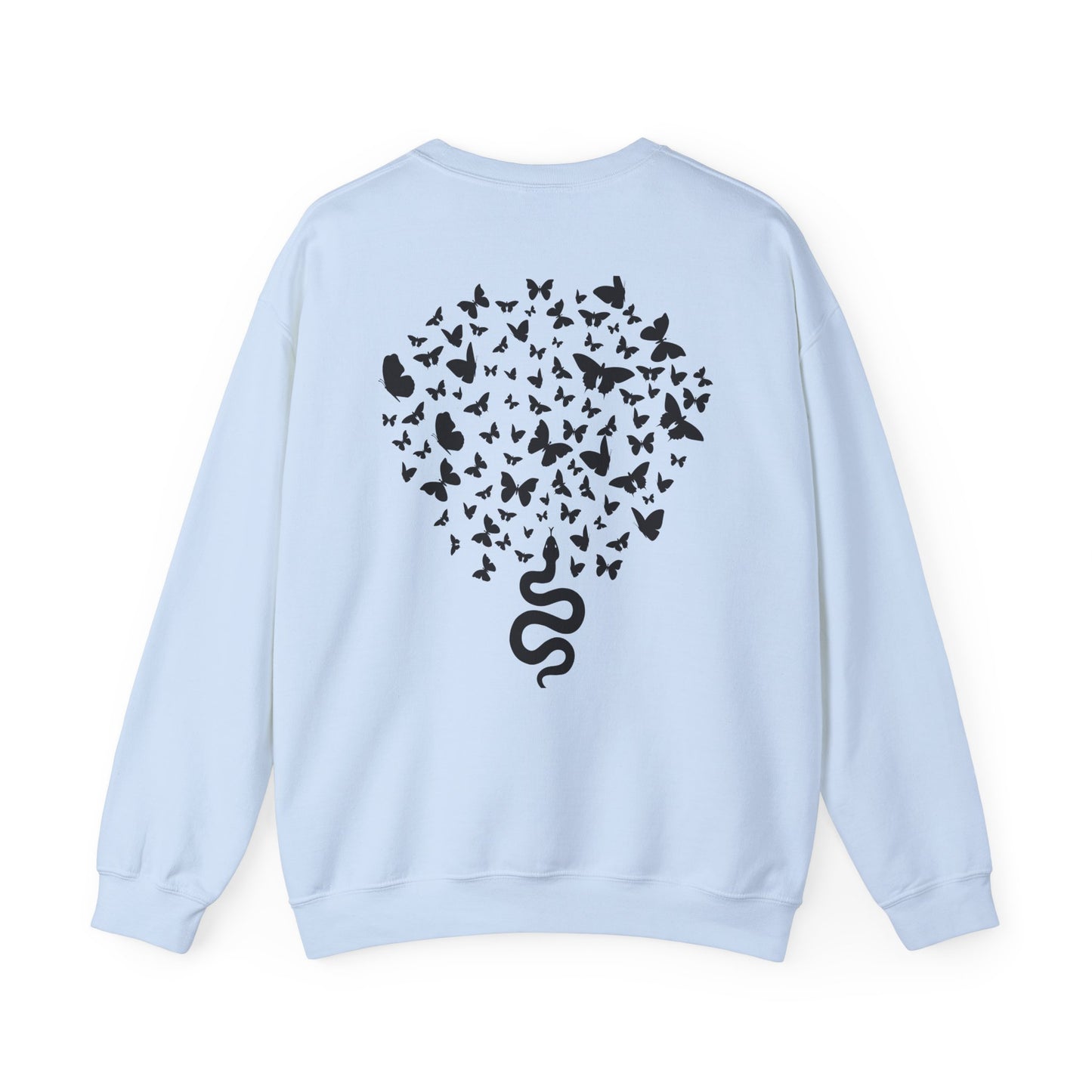 Lover Butterflies (on back) Crewneck Sweatshirt