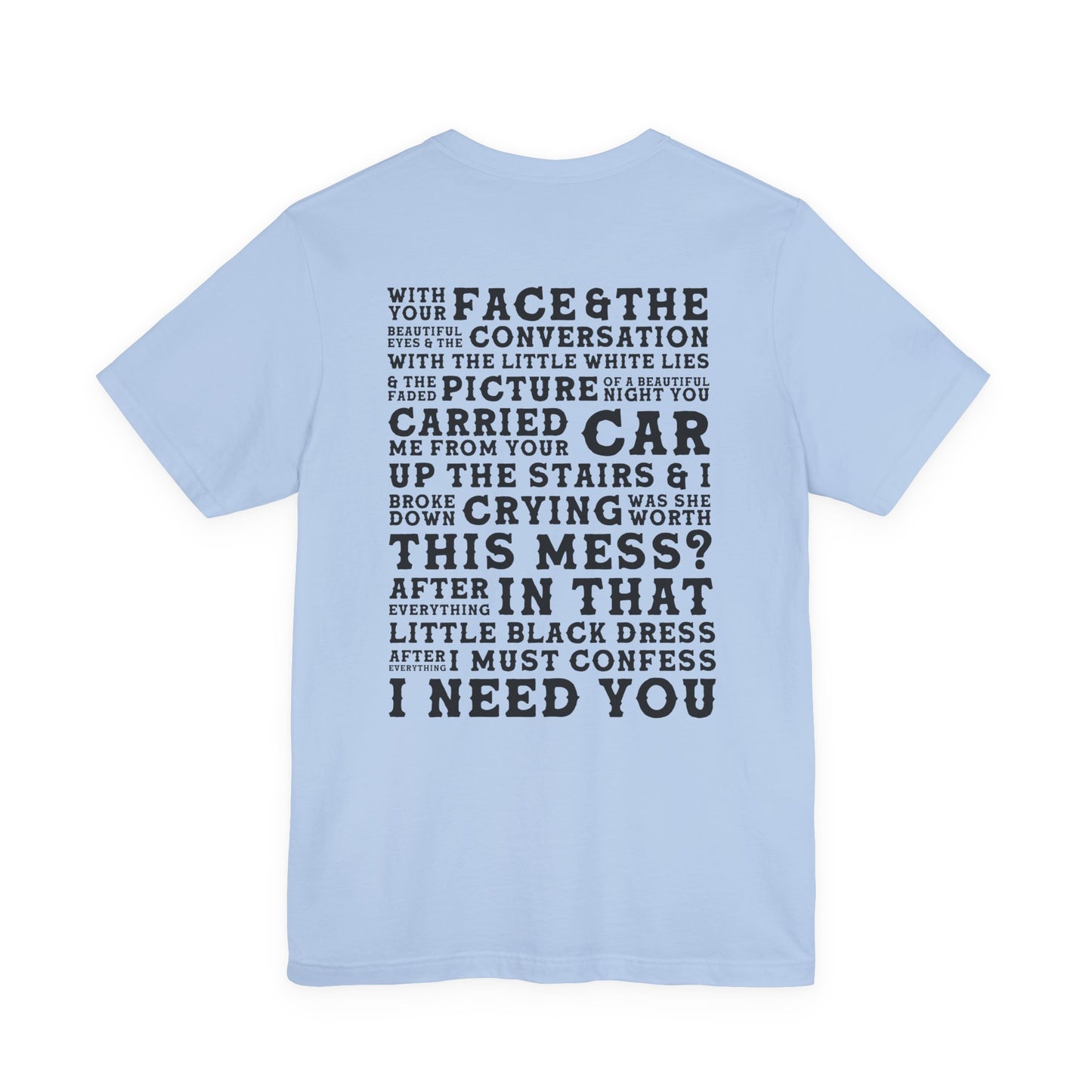 The Other Side of the Door (lyrics on back) Tshirt
