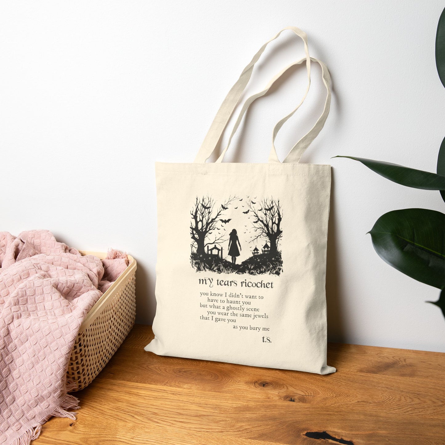 My Tears Ricochet Cotton Tote