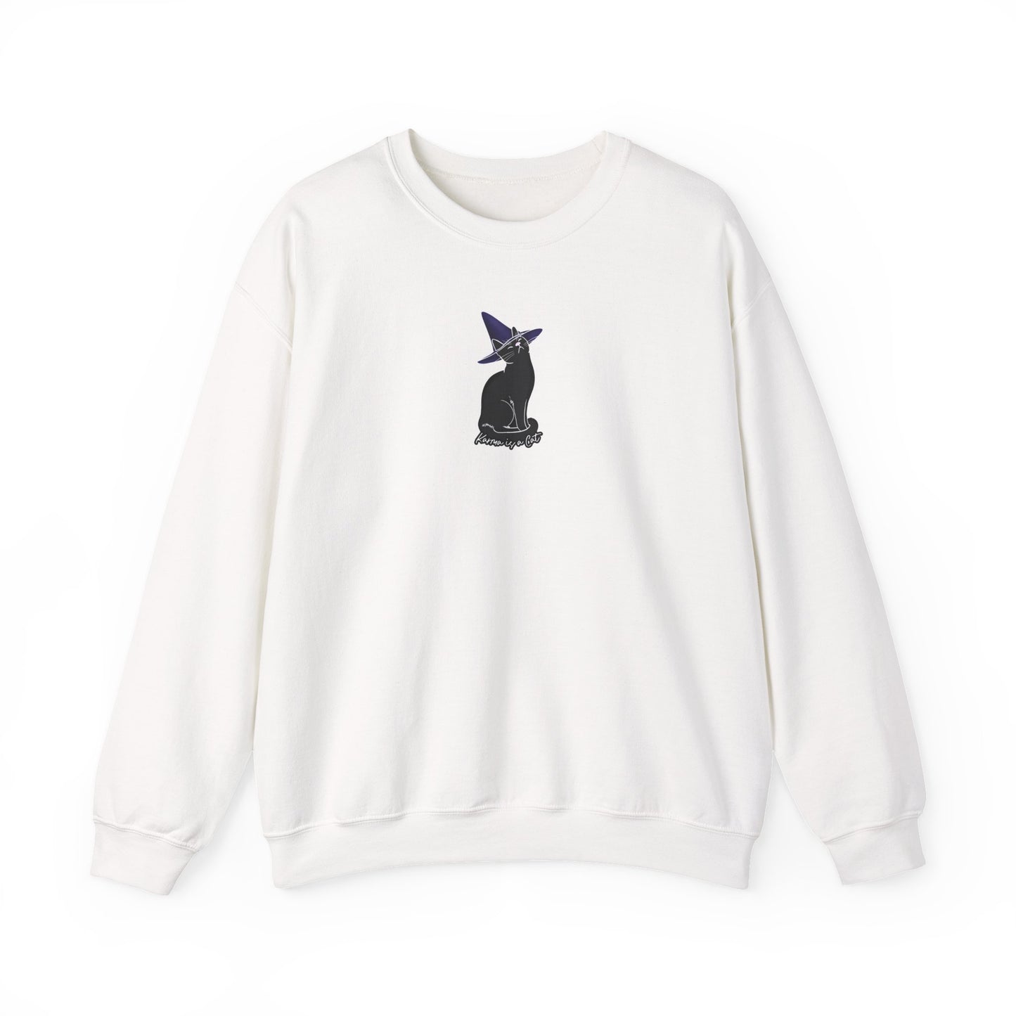 Karma is a Cat Crewneck Sweatshirt