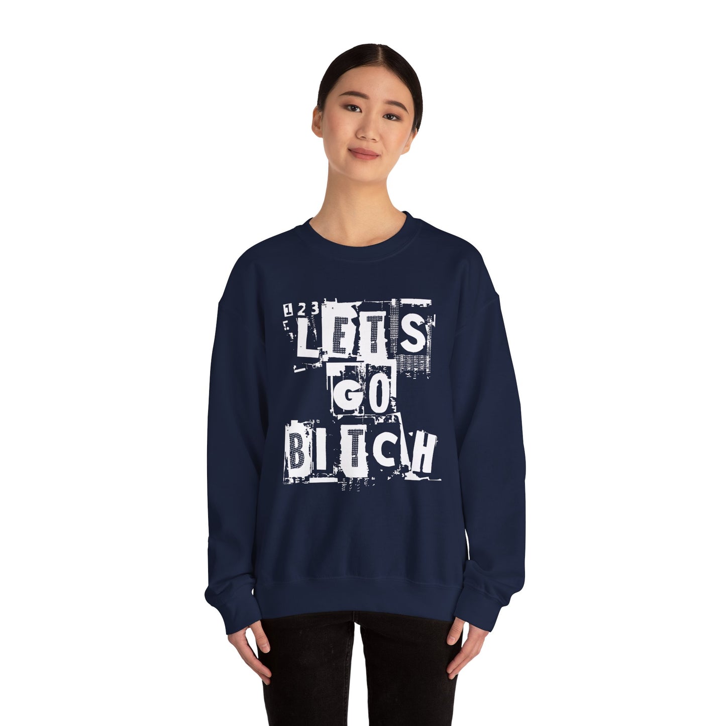 123 Let's Go Bitch Sweater