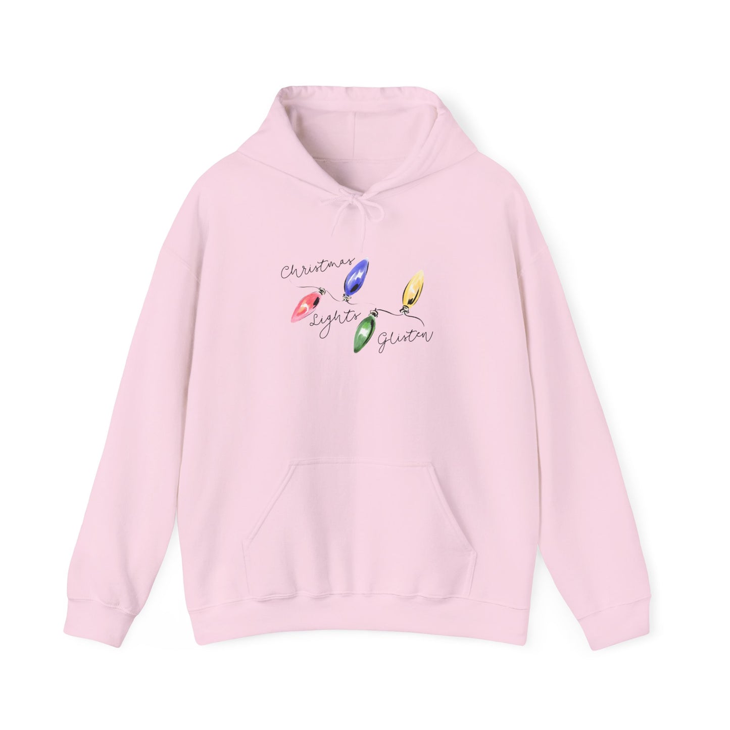 Christmas Lights Glisten Hoodie