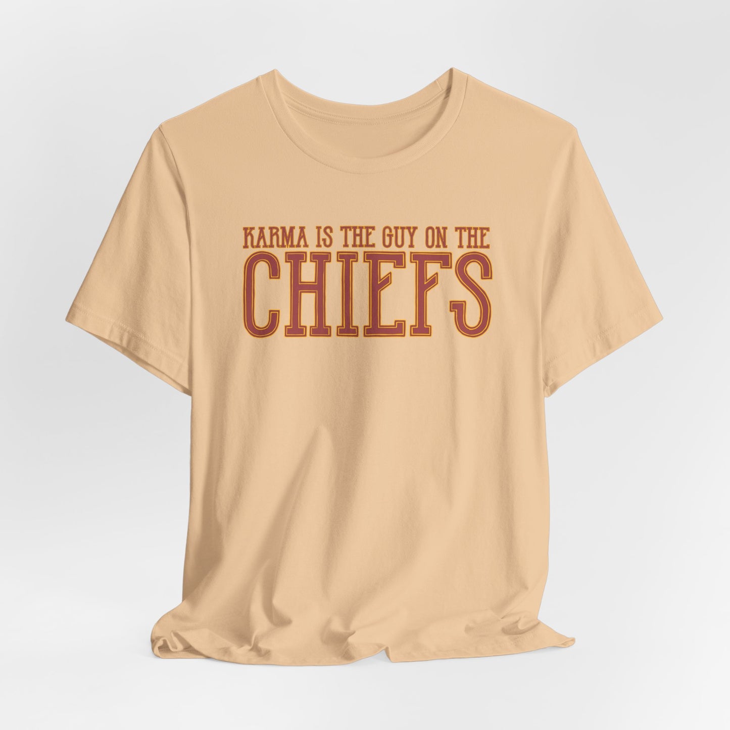 Karma is the Guy on the Chiefs Tshirt