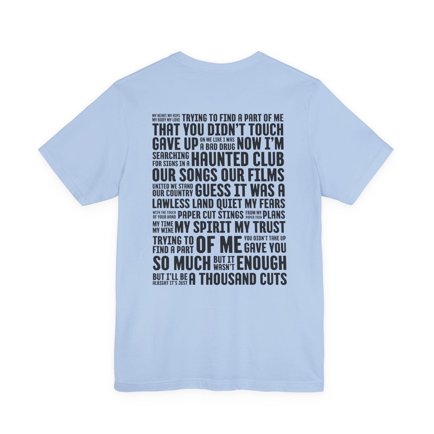 DBATC Bridge (lyrics on back) Tshirt