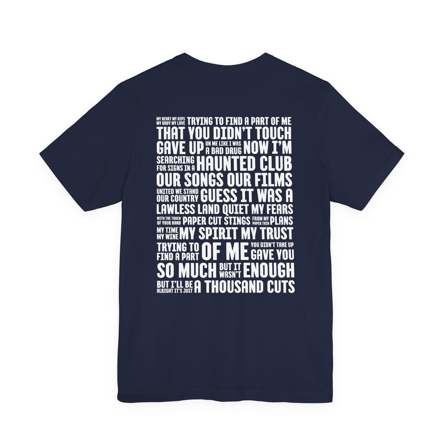 DBATC Bridge (lyrics on back) Tshirt