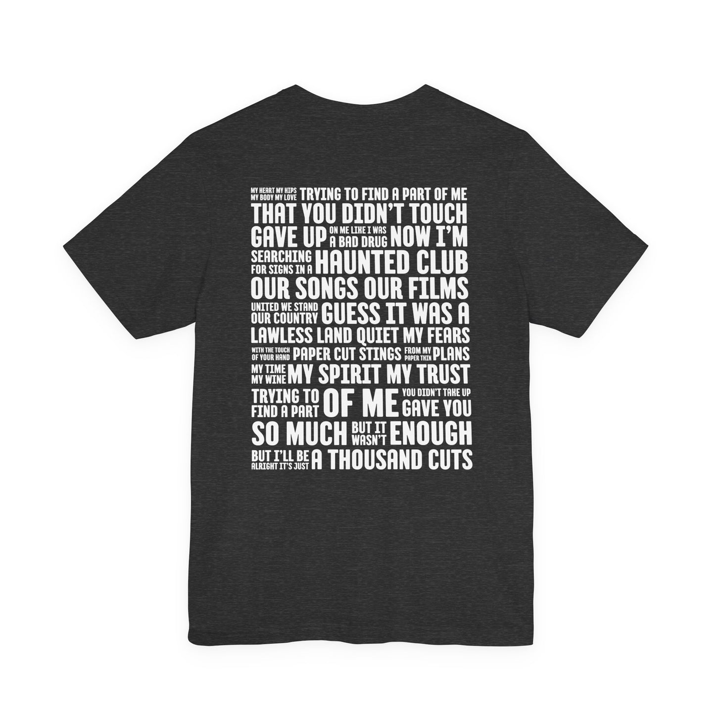 DBATC Bridge (lyrics on back) Tshirt