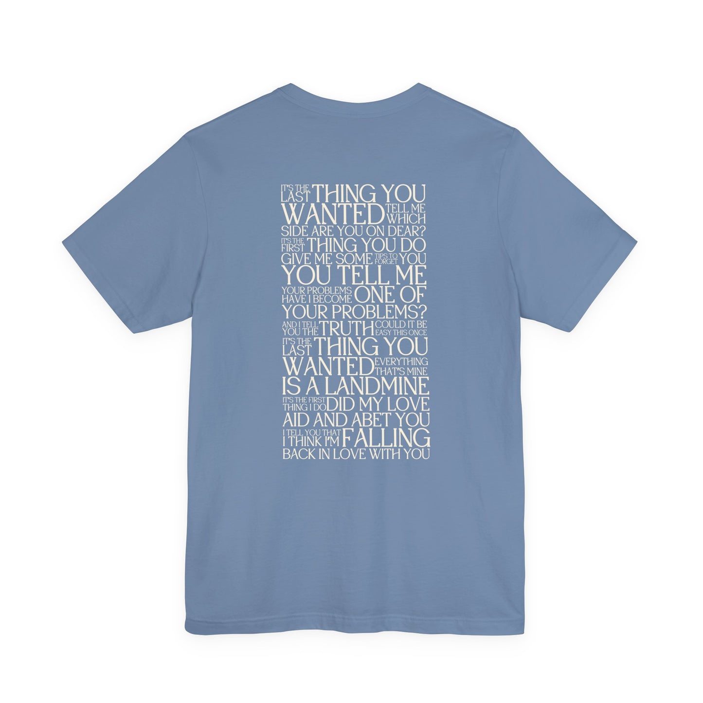The Alcott Lyrics Tshirt