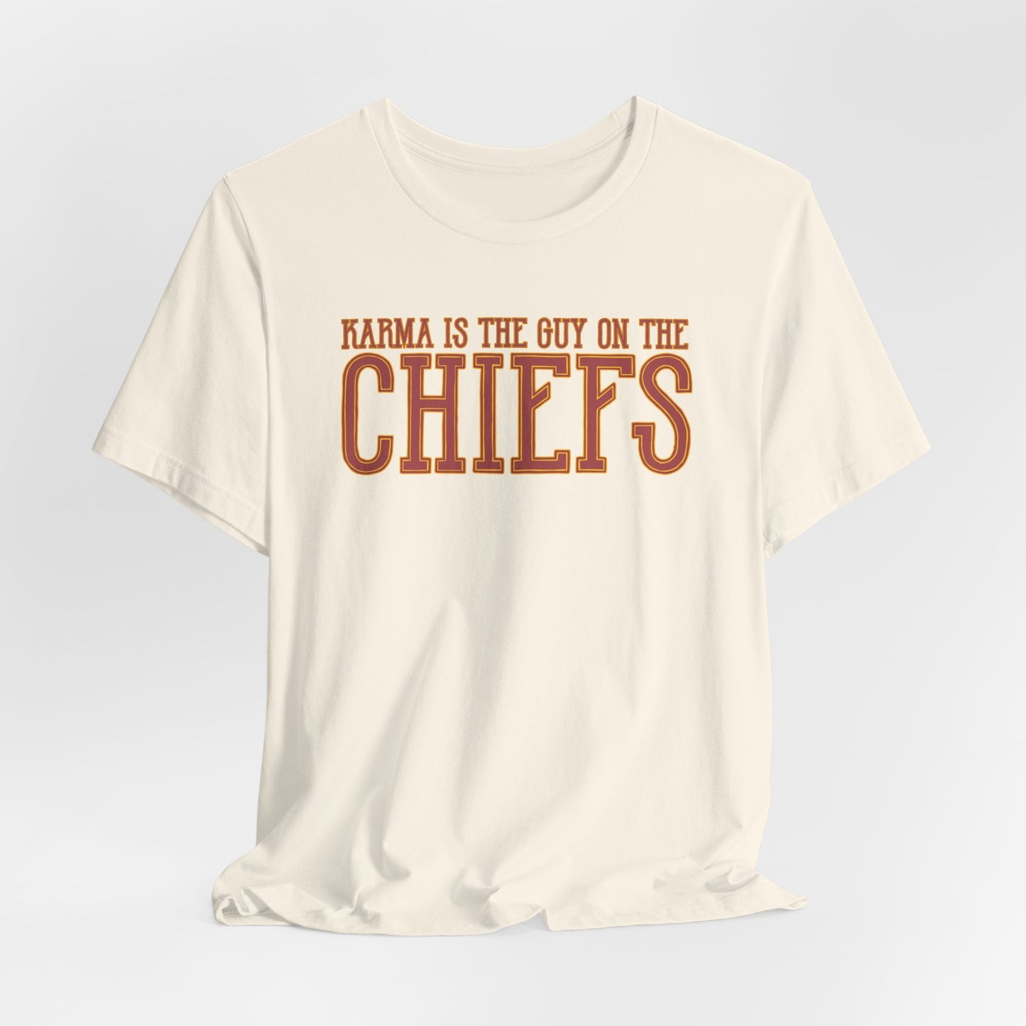Karma is the Guy on the Chiefs Tshirt