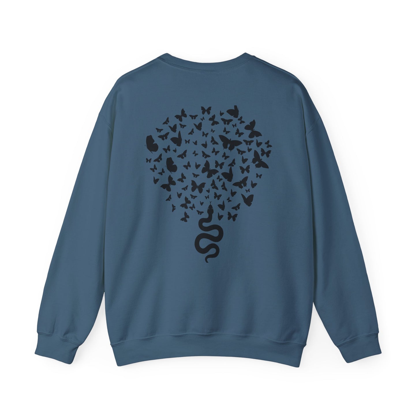 Lover Butterflies (on back) Crewneck Sweatshirt