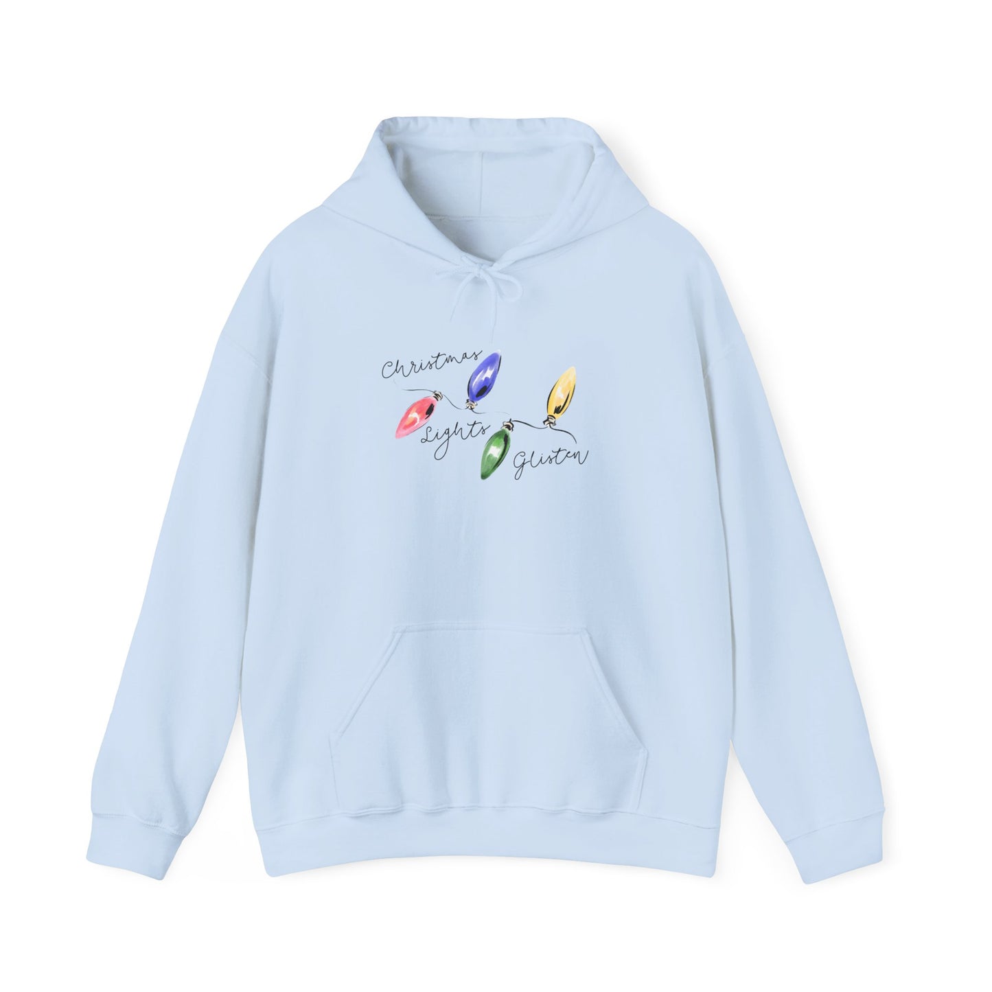 Christmas Lights Glisten Hoodie