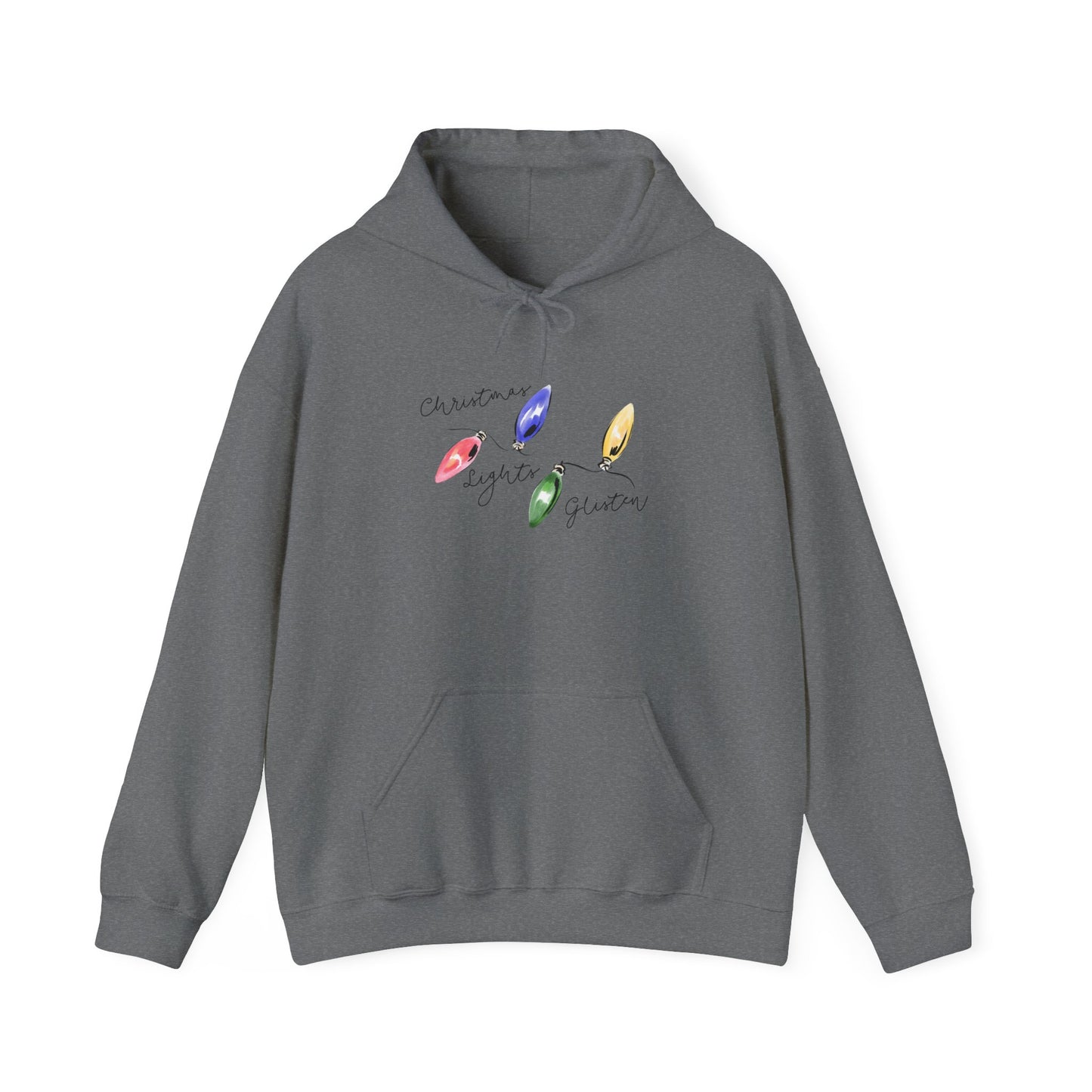 Christmas Lights Glisten Hoodie