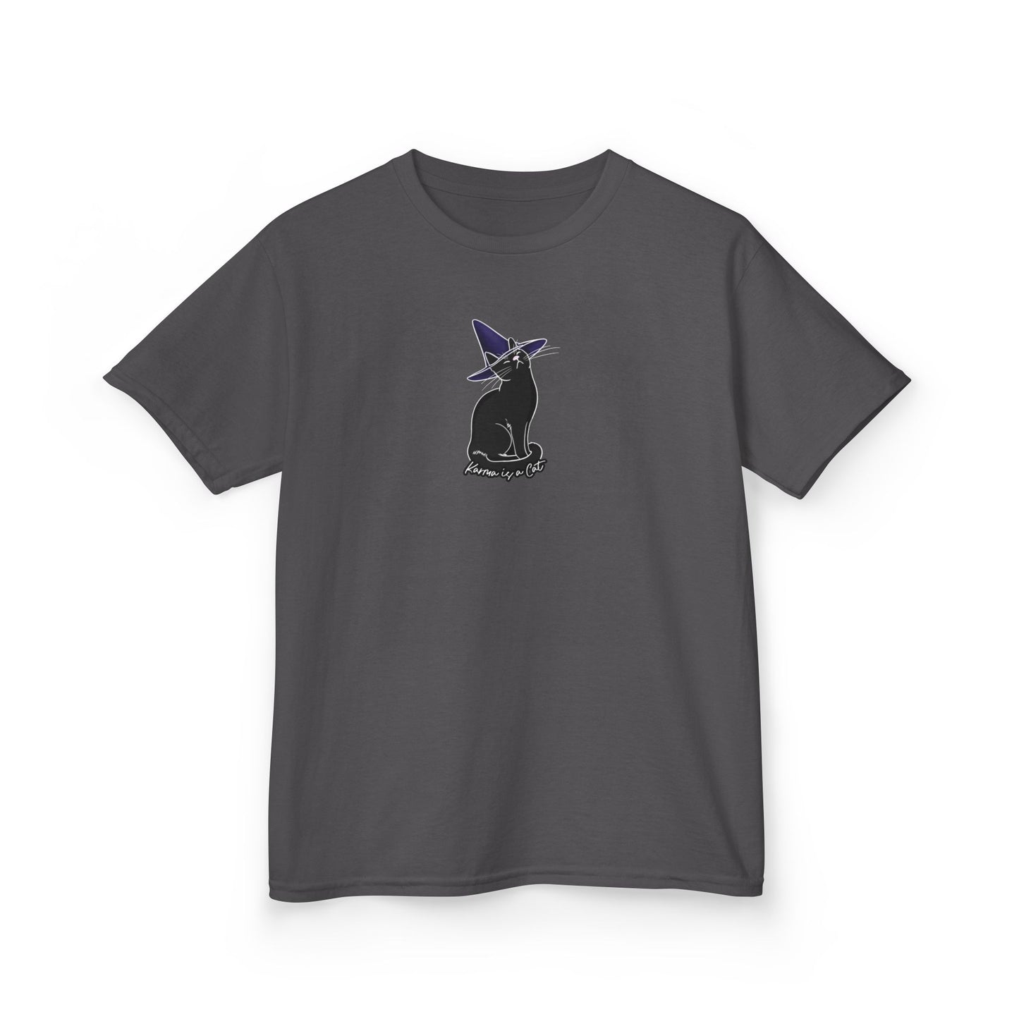 Karma is a Cat Kids Heavy Cotton™ Tee