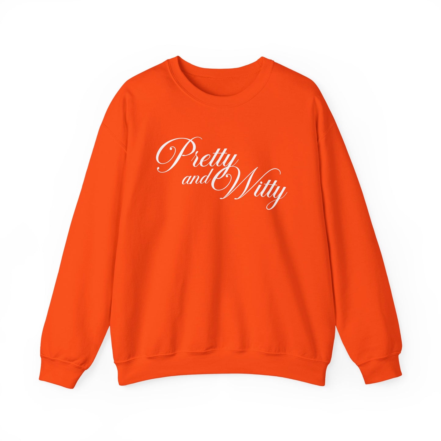 Pretty and Witty Unisex Crewneck Sweatshirt