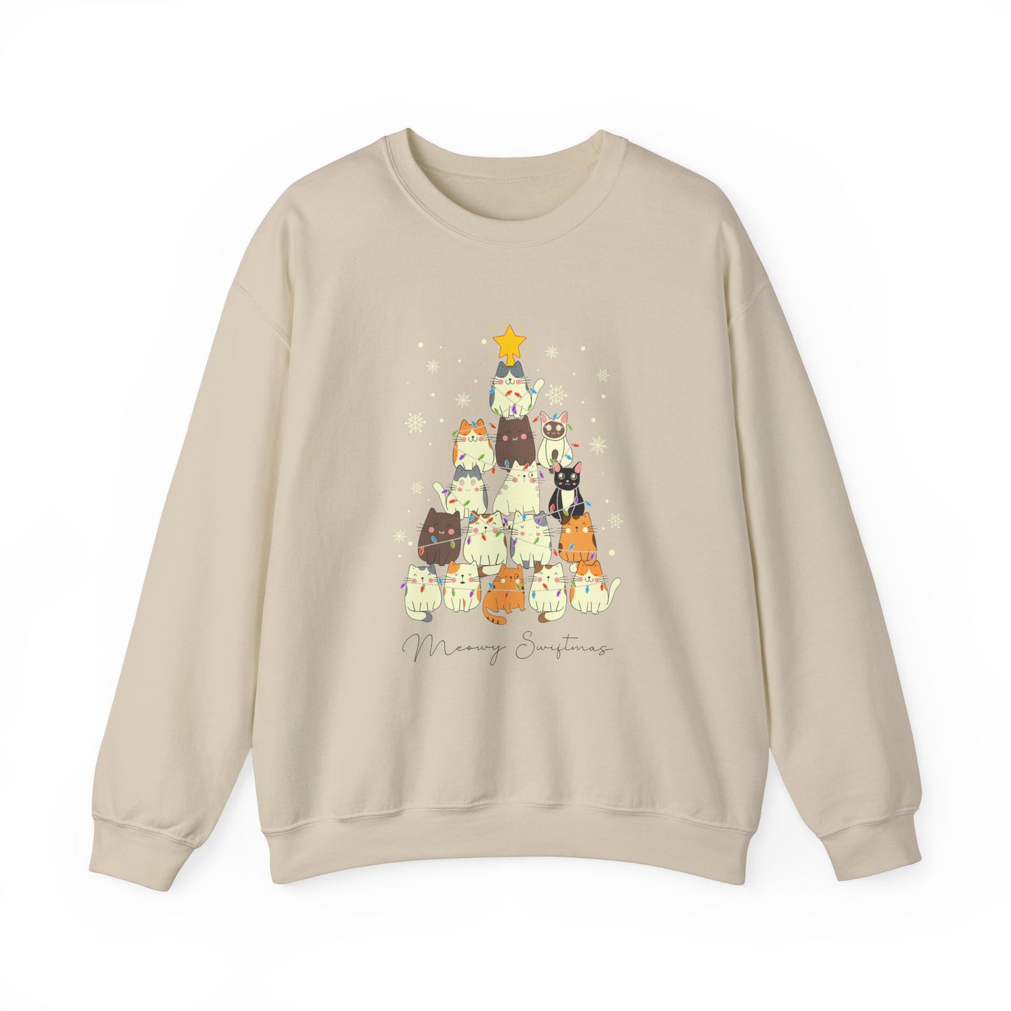 Meowy Swiftmas Crewneck Sweatshirt