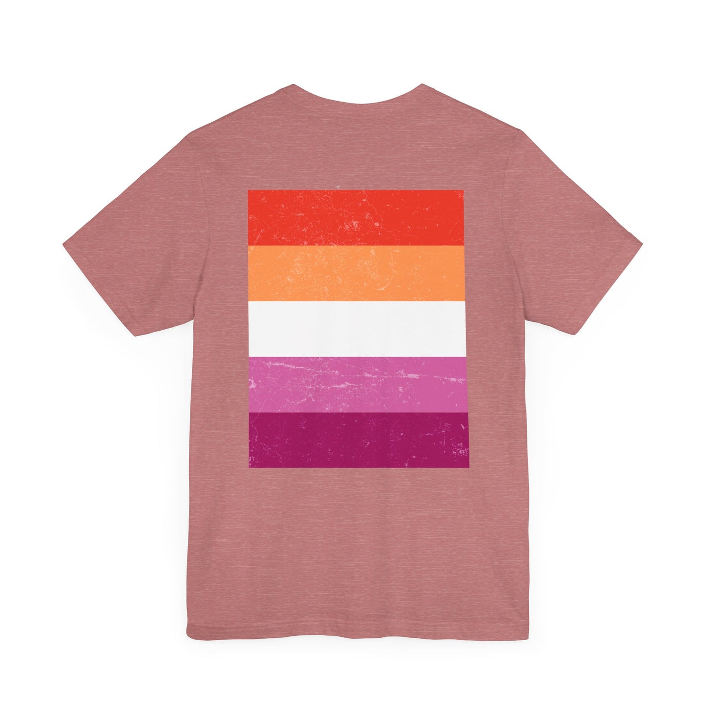 You Ain't Gotta Pray For Me (lesbian flag on back) Tshirt