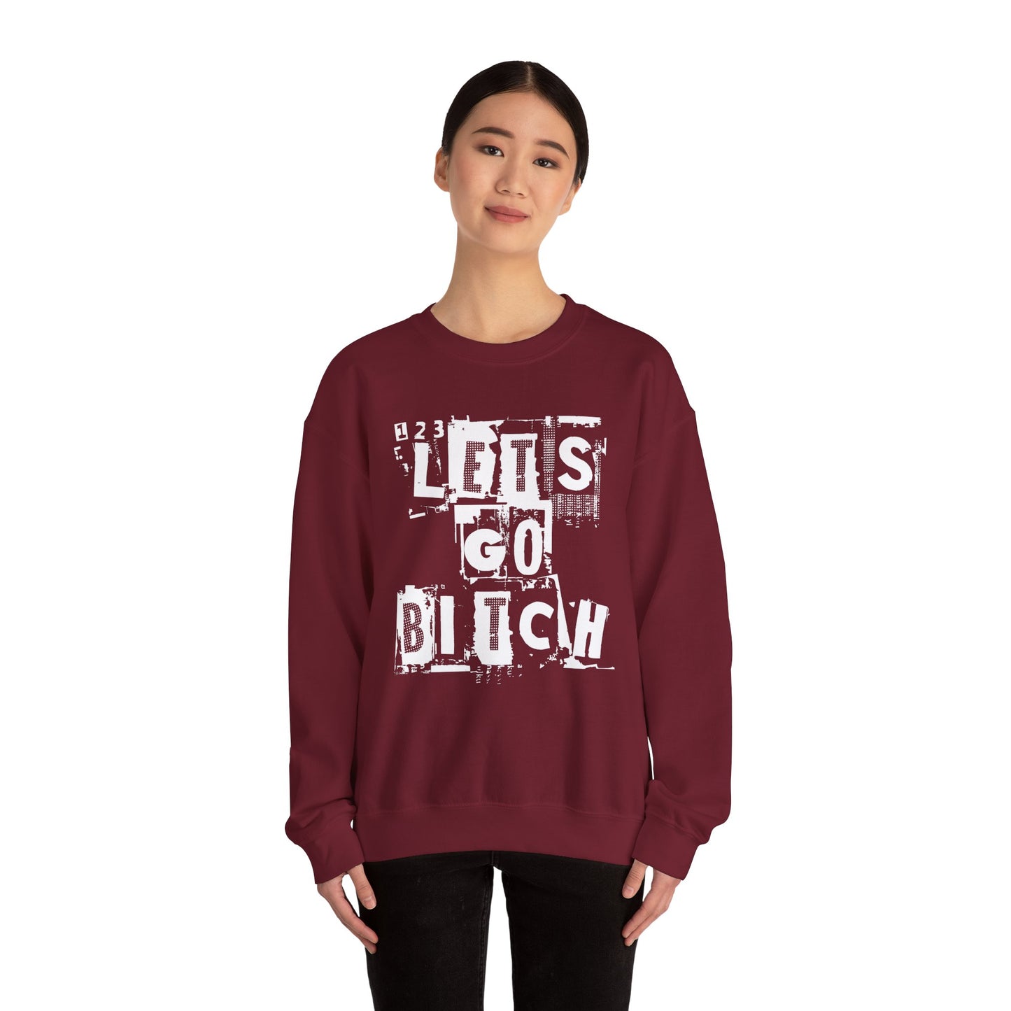 123 Let's Go Bitch Sweater