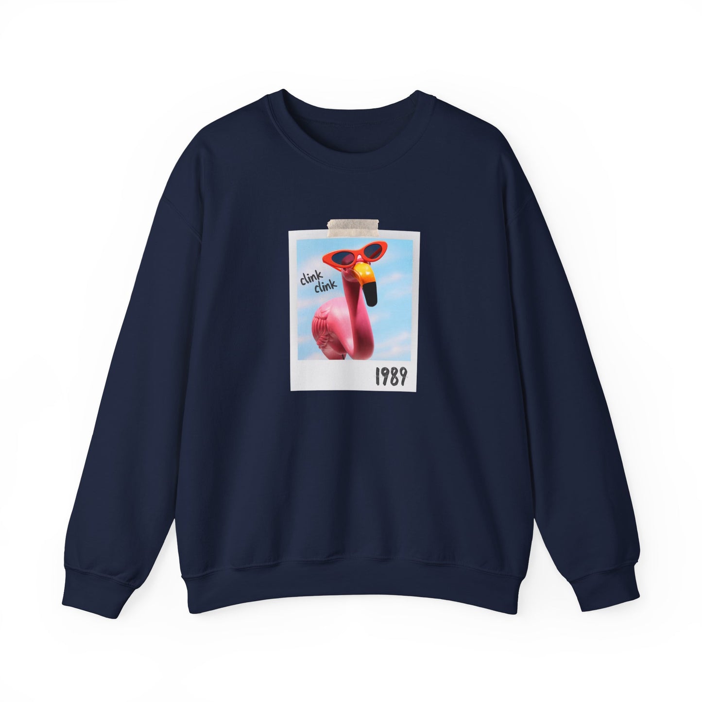 Flamingo Pink Crewneck Sweatshirt