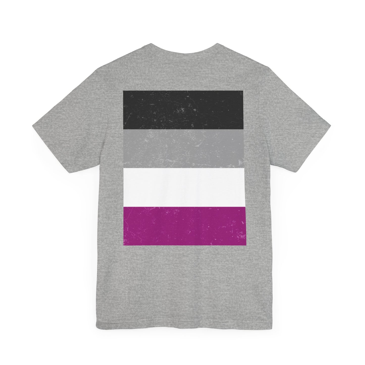 You Ain't Gotta Pray For Me (asexual flag on back) Tshirt